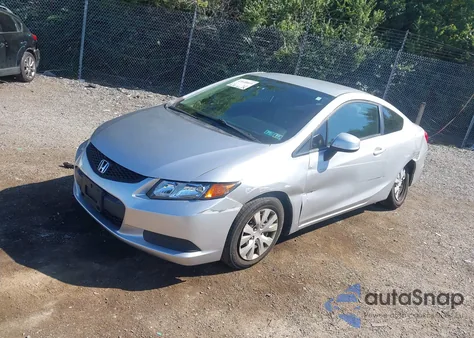 2012 Honda Civic Lx from USA, damaged, VIN 2HGFG3B55CH503072